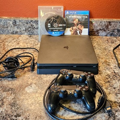 Sony PlayStation 4 Slim 1TB Bundle - Games & 2Controller BUNDLE! *CLEAN & TESTED