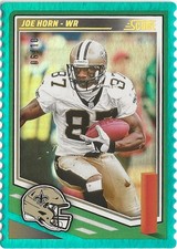 2025 Panini Score Joe Horn Ticket 06/10 New Orleans Saints