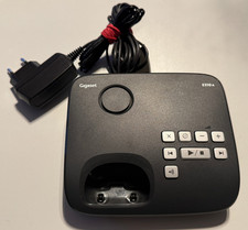 Gigaset E310A Telefon Basisstation mit AB ersatz Schwarz E310 Anrufbeantworter