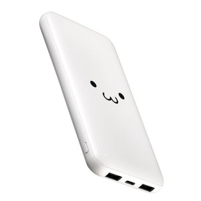 ELECOM Mobile Battery 10000mAh 15W 3 Ports (1x Type-C, 2x USB-A, 1x microB) Inpu