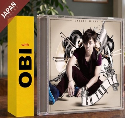 Daichi Miura - GO FOR IT (SINGLE+DVD) ((CHOREO VIDEO盤)... CD Japan Import J-Pop