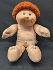 Vintage Cabbage Patch Kids 1982 Boy Doll w/Red Hair, Green Eyes, Dimple