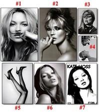 Poster Kate Moss moda arte moderna