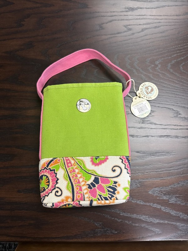 Spartina NWT Double Wine Caddy Code 957170 High Ebb Stain And Water Resistance 