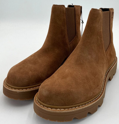 Sorel Revel Waterproof Women's Size 10 Brown Leather Chelsea Boots NIB