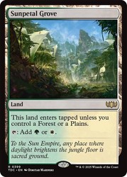 Sunpetal Grove (399) - Commander: Tarkir: Dragonstorm