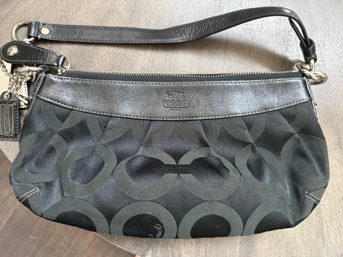 Coach Black Signature Hobo Bag for sale - eBay
