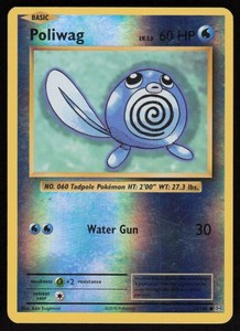 Poliwag 23/108 Reverse Holo XY Evolutions