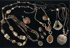 Mixed Lot Vtg Jewelry Some Costume Signed 2 Silver 925 Rings Earrings Necklaces