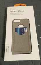 Reiko DTPU08-IPHONE7GY Cell Case for Apple iPhone 7 Gray