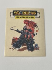 Sgorbions Holidays Clear Mean Gene / Joltin’ Joe Garbage Pail Kids Italy