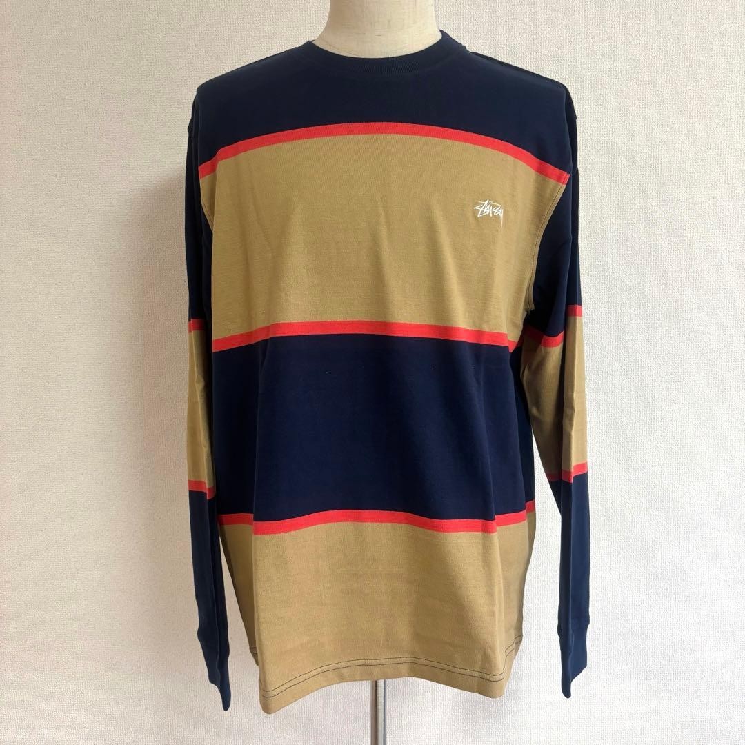 Stussy Jeromy Stripe LS Long T-shirt New Regular price 16,280 yen thumbnail 2