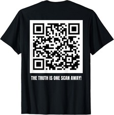 Donald Trump is Your President QR Trump Code  ON BACK T-Shirt