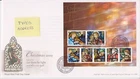 GB ROYAL MAIL FDC 2009 CHRISTMAS STAMP SHEET TALLENTS HOUSE PMK