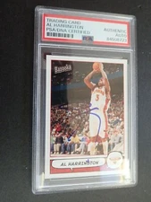 2004-05 TOPPS BAZOOKA AL HARRINGTON #17 AUTOGRAPHED PSA CERT.