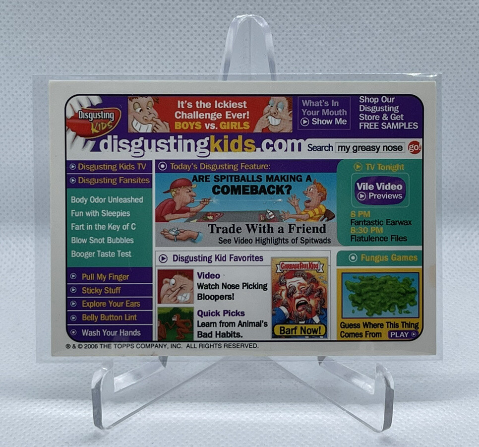 2006 Topps Wacky Packages Series 3 Liploc Zip It Bags #30 | eBay