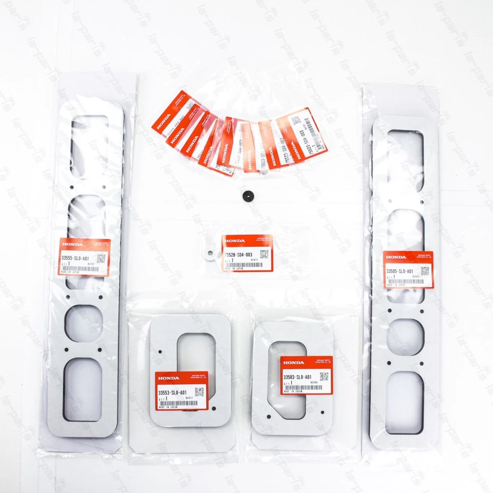 New Genuine OEM Honda Acura NSX NA1 NA2 Tail Light Lamp Gasket FULL SET - Image 2 of 4