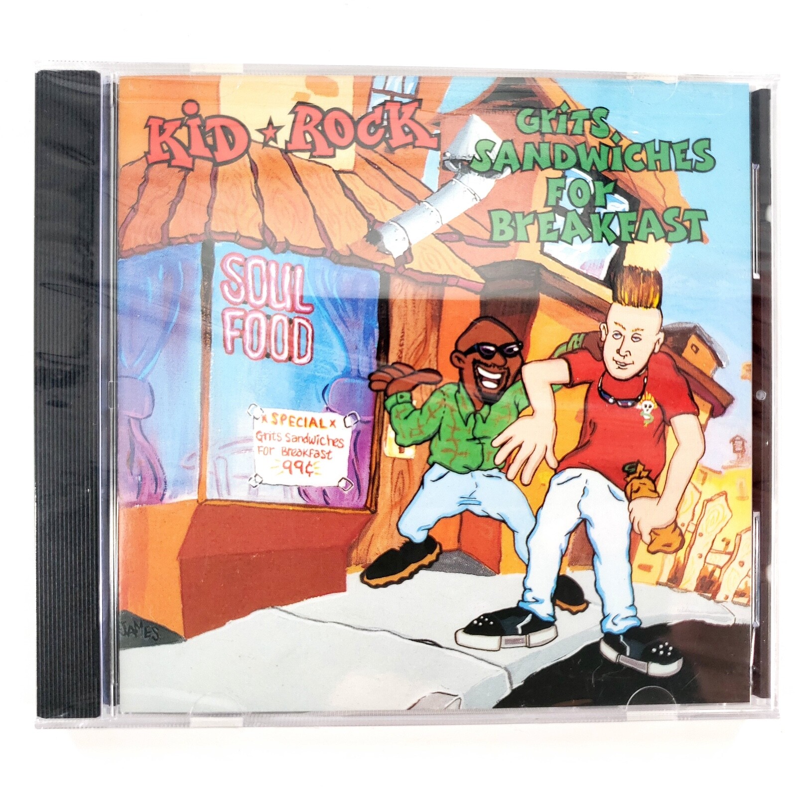 Grits Sandwiches for Breakfast by Kid Rock (CD, Dec1990, Jive (USA