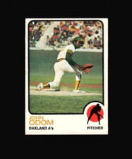 1973 Topps #315 JOHN BLUE MOON ODOM A's EXMT