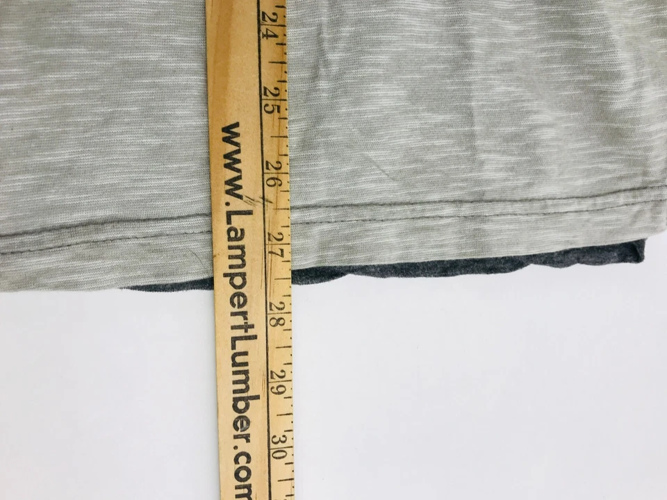 Camiseta Cultura Moderna Para Hombre Talla Grande Gris Tostado Manga Corta Cuello Redondo Bolsillo Foto 4 de 4