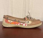 Sperry Women’s Floral Boat Shoes Size 7 EUC Preppy — photo 1