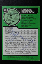 Lonnie Shelton (d.2018) Knicks Autographed Signed 1977 Topps Card #114 On Back