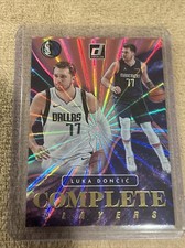 2021-22 Donruss Complete Players Holo Pink Laser Basketball Card #3 Luka Doncic