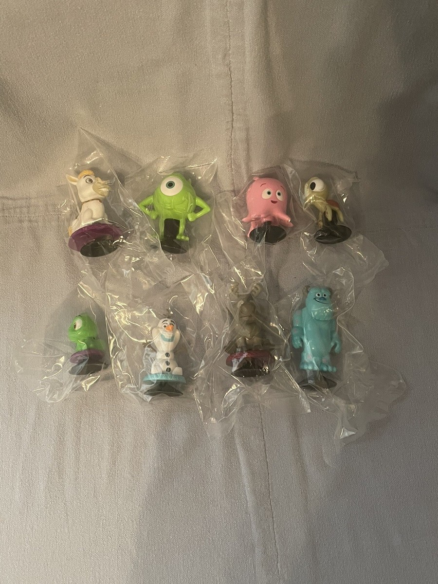 NEW Set of 8 Walt Disney / Pixar Chibi Snapz by Bullistoy