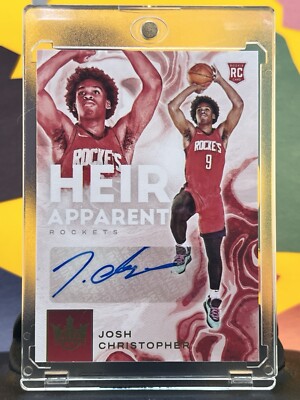 2021-22 Josh Christopher #HaJch Court Kings Heir Apparent RC Auto /199 *aduhnay*