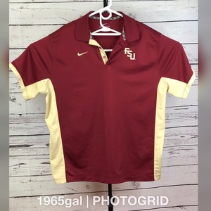 florida state dri fit polo