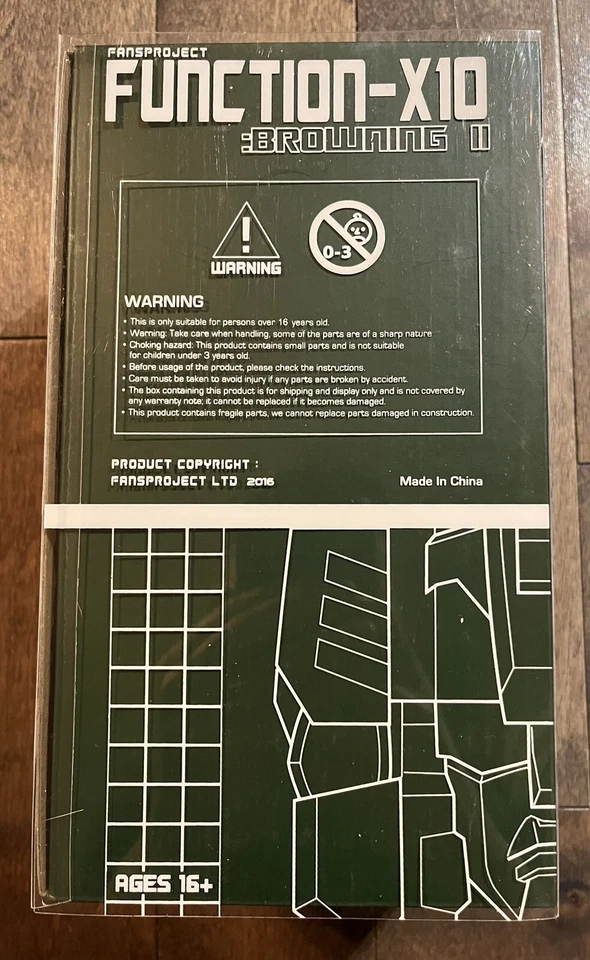 Transformer FansProject Function X10 BROWNING II HIGHBROW 2 2016 New Masterpiece - Image 3 of 3
