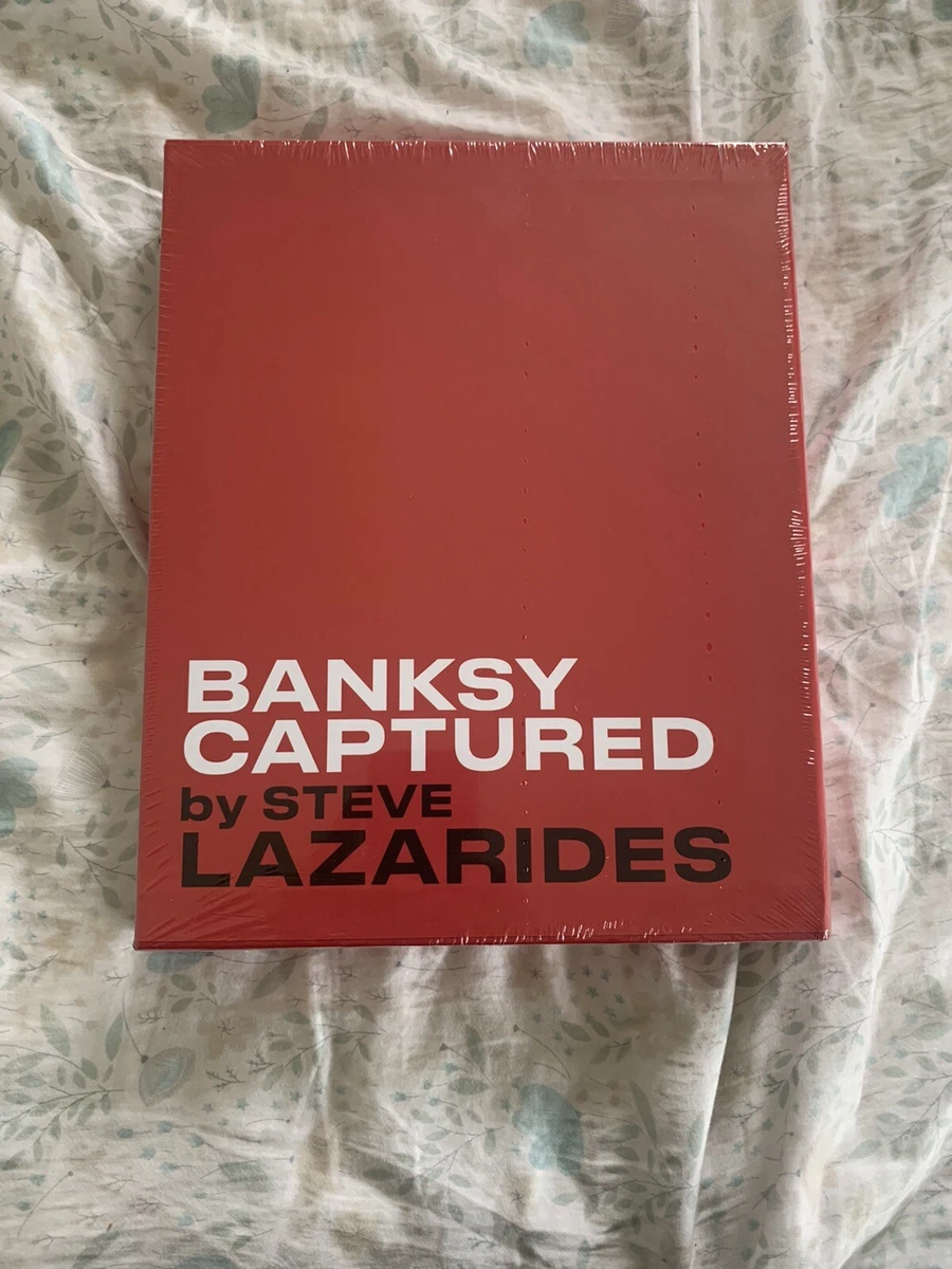 Banksy Captured By Steve Lazarides Red Book Friends And Family 1/500 IN HAND