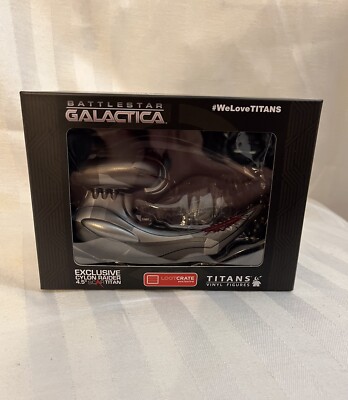 Battlestar Galactica Cyclon Raider 4.5  Titans Vinyl Figure Loot Crate 