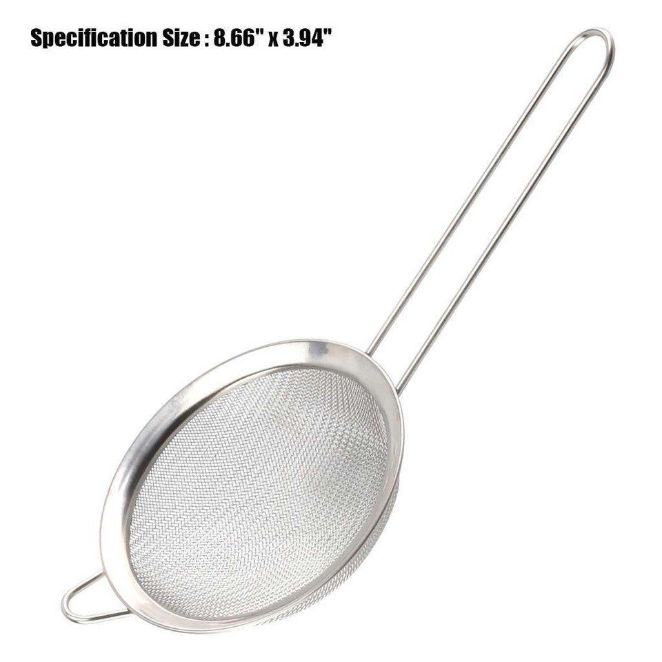 Fine Mesh Skimmer Spoon 304 Stainless Steel Hot Pot Fat Strainer for ...