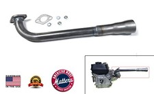 15" 3 Stage Exhaust for Predator 212  224. GX160, GX200, Go Kart  mini bikes 