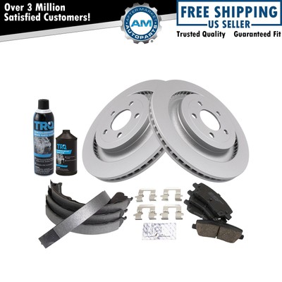 Rear Brake Pad & Rotor Kit Fits 2015-2020 Ford