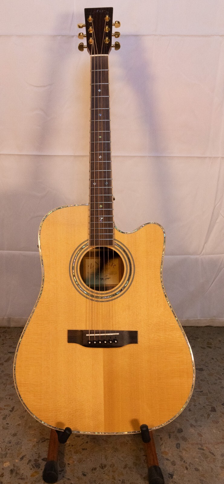 ZAGER ZAD900CE EASY PLAY HANDMADE GUITAR eBay