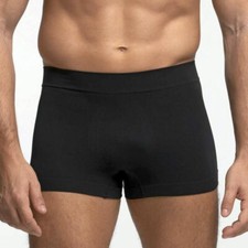 12 Boxer uomo Pompea in morbida microfibra a costa senza cuciture art 89521154