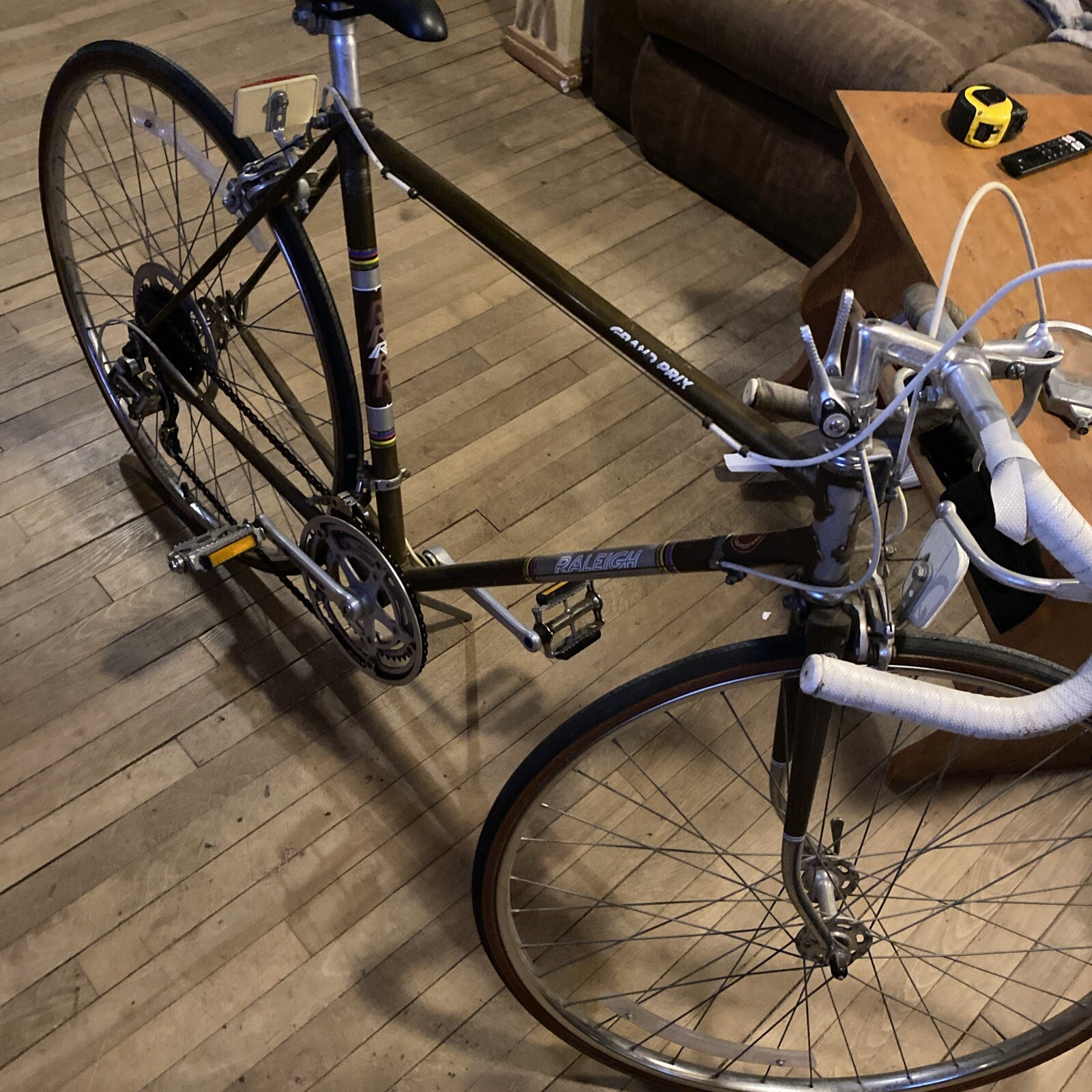 Vintage Raleigh Grand Prix Road Bike 53cm 21" 10 Speed racing Bicycle