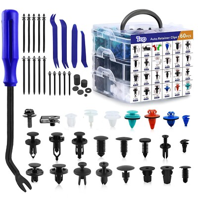 1045PCS Car Push Retainer Clips Plastic Rivets Bumper Clips Door Panel Trim Clip