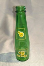 Mini bouteille de soda Up-Town années 50 fabriquée au Canada (PL16)