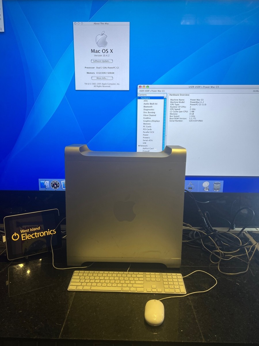 スマホ・タブレット・パソコン APPLE Power Mac G5 Model:A1117 APPLE Power Mac G5 Model:A1117
