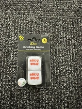 Dice Drinking Game (2 PCS) -Drunk, Beer, Party, Novelty, Celebrate, Fun, Alcohol