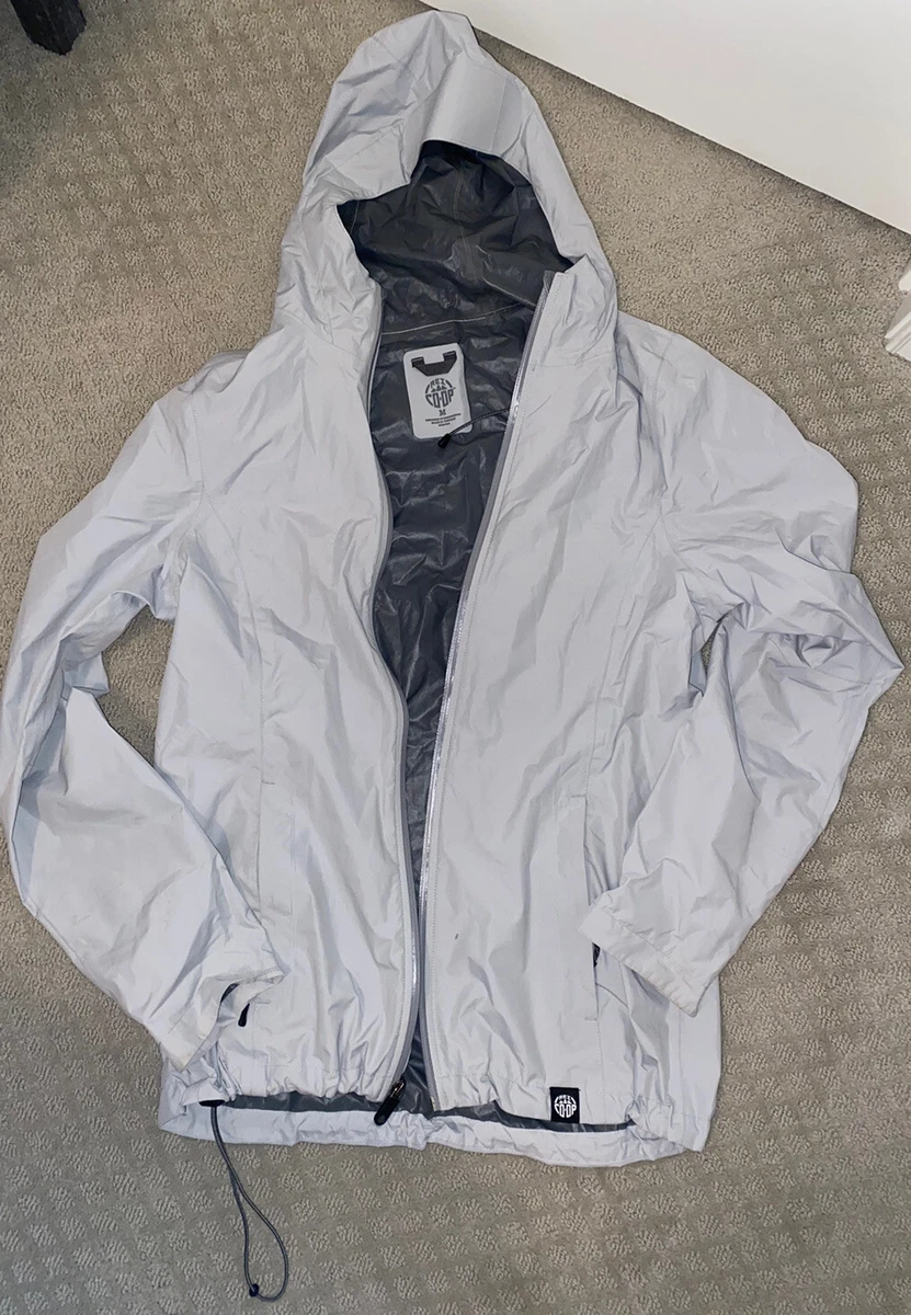 Light grey rain jacket 2025