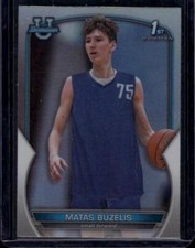 2022-23 Bowman University Chrome #84 Matas Buzelis REFRACTOR