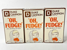Duke Cannon OH FUDGE Bar Soap 10oz Lot Of 3 Made In USA