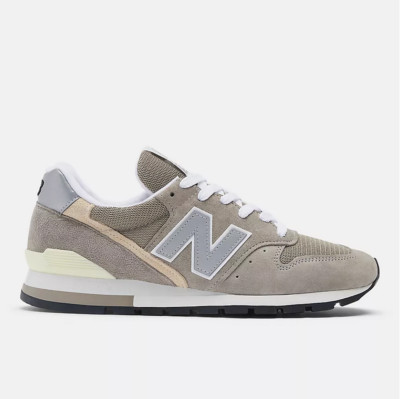 All Sizes - NIB New Balance Made in USA 996 Core Grey White Sneakers U996GR