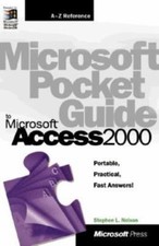 Microsoft Pocket Guide to Microsoft Access 2000, Stephen L. Nelson, Book