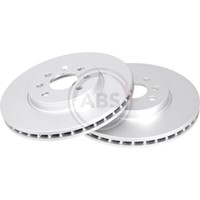 A.B.S. 2X Bremsscheibe Vorne 280 BelüFtet FüR Opel Astra H L48 A04 L35