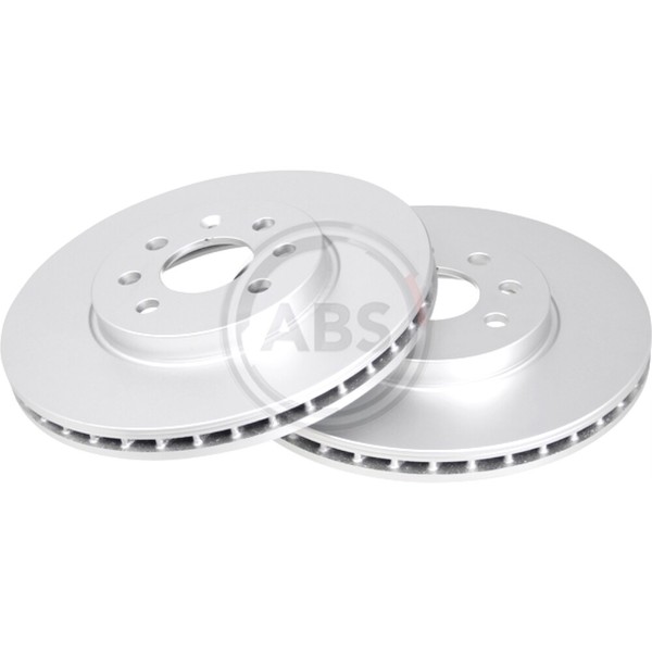 A.B.S. 2X Bremsscheibe Vorne 280 BelüFtet FüR Opel Astra H L48 A04 L35-image